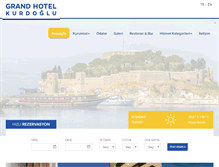 Tablet Screenshot of kurdogluhotels.com